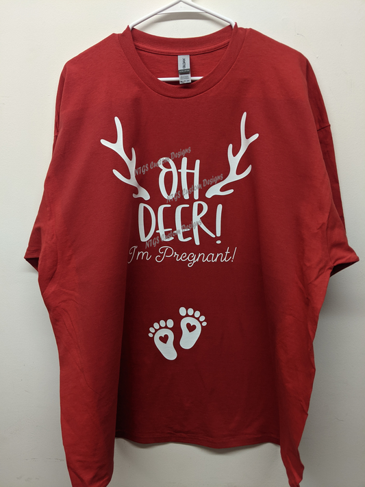 Oh Deer! I'm pregnant! -shirt one