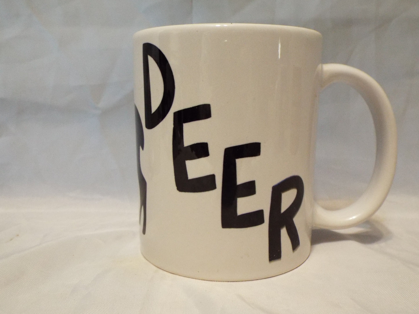 "Oh Deer" with trees and deer no wrap