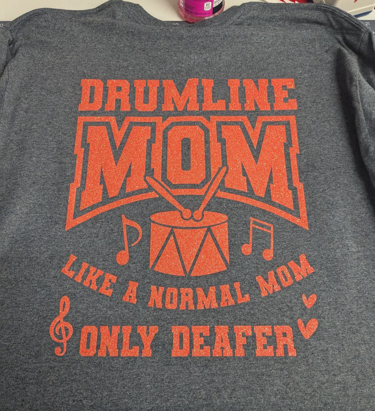 Drumline mom like a normal mom only deafer