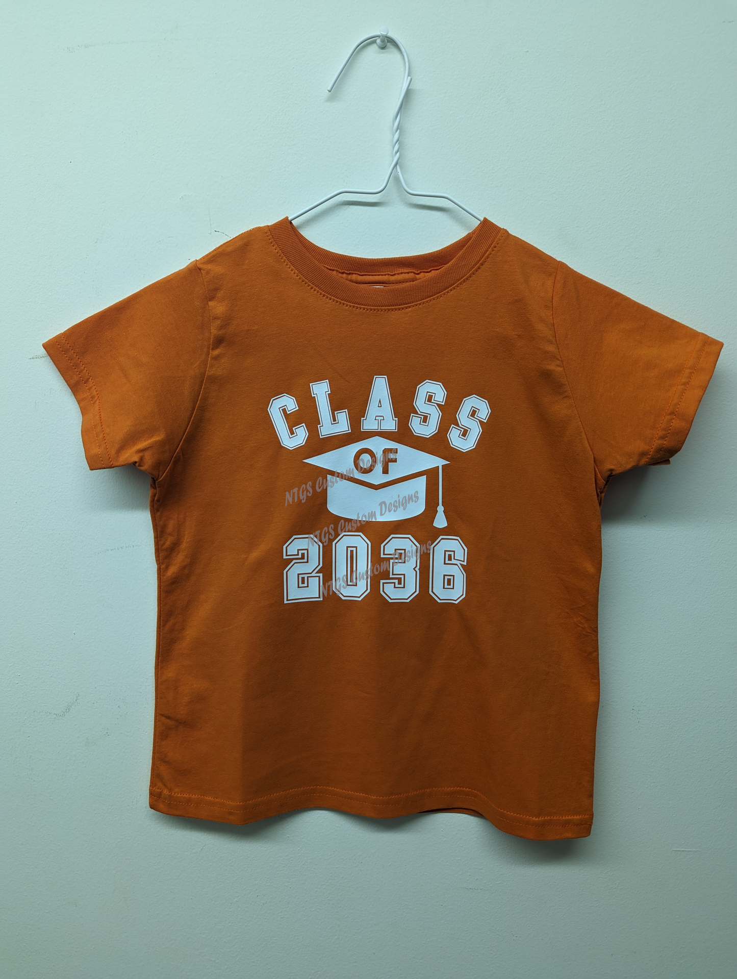 Class of 2036 with grad cap